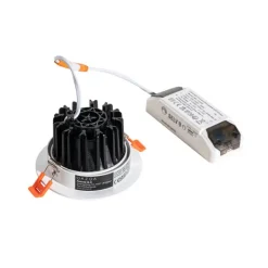 QAZQA Professional Küchenlampen|Led-Strahler*Set mit 6 Einbaustrahlern Weiß 9,5 cm inkl. LED 1300 lm Dimmbar IP65 - Gaius