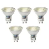 LUEDD Preisvorteil Auf Leuchtmittel*Set mit 5 GU10 dimbare LED lamp 3W 200 lm 4000K