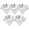LUEDD Preisvorteil Auf Leuchtmittel|Led Lampen*Set mit 5 GU10 dimmbare LED-Lampe AR111 weiß 11W 810 lm 2700K