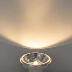 LUEDD Preisvorteil Auf Leuchtmittel|Led Lampen*Set mit 5 GU10 dimmbare LED-Lampe AR111 weiß 11W 810 lm 2700K