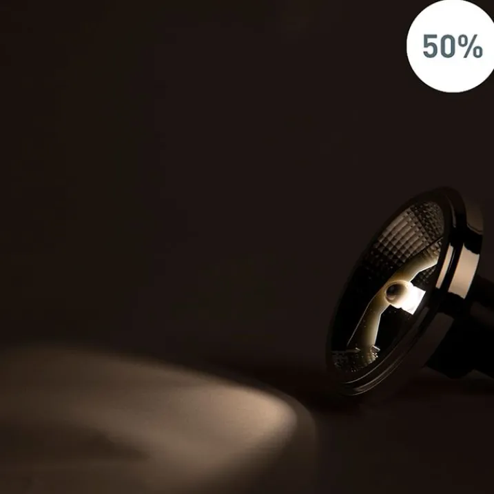 LUEDD Preisvorteil Auf Leuchtmittel|Led Lampen*Set mit 5 GU10 dimmbaren LED-Lampen AR111 11W 810 lm 2700K