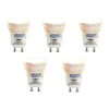 LUEDD Preisvorteil Auf Leuchtmittel|Led Lampen*Set mit 5 GU10 LED-Glühbirnen 35mm 3.5W 180 lm 2700K