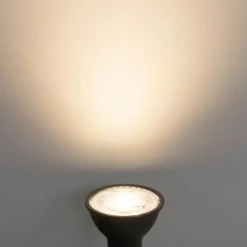 LUEDD Led Lampen|Preisvorteil Auf Leuchtmittel*Set mit 5 GU10 LED-Lampe schwarz 7W 610 lm 3000K