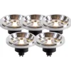 LUEDD Preisvorteil Auf Leuchtmittel|Led Lampen*Set mit 5 GU10 LED-Lampen AR111 11W 820 lm 3000K