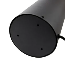 QAZQA Gartenbeleuchtung|Smarte Außenbeleuchtung*Set mit 2 intelligenten Außen-Stehleuchten schwarz 50 cm und 65 cm - Mushroom