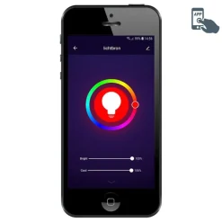 LUEDD Preisvorteil Auf Leuchtmittel|Smarte Glühbirnen*Set mit 3 intelligenten GU10 RGBW-LED-Lampen 5W 350 lm 2200-4000K