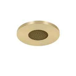 QAZQA Außenstrahler|Einbaustrahler*Set mit 6 modernen Badezimmer-Einbaustrahlern Gold IP54 - Shed Honey