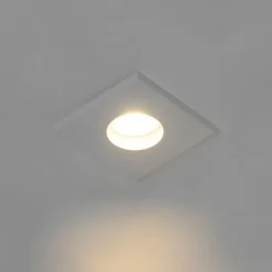 QAZQA Gartenbeleuchtung|Badezimmerlampen*Set mit 6 modernen Badezimmer-Einbaustrahlern weiß - Doku