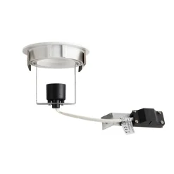 QAZQA Einbaustrahler|Wohnzimmerlampen*Set mit 6 modernen Einbaustrahlern Weiß Schwenkbar AR70 - Cisco