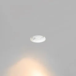 QAZQA Gartenbeleuchtung|Einbaustrahler*Set mit 6 modernen Einbaustrahlern Weiß GU10 AR70 Rund Trimless - Oneon