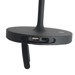 QAZQA Gartenbeleuchtung|Led-Außenleuchten*Set mit 2 modernen wiederaufladbaren Tischlampen weiß - Maloi