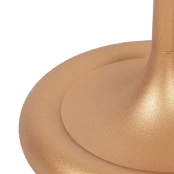 QAZQA Gartenbeleuchtung|Led-Außenleuchten*Set mit 2 Outdoor-Tischlampen gold mit Dimmer wiederaufladbar - Sjarel