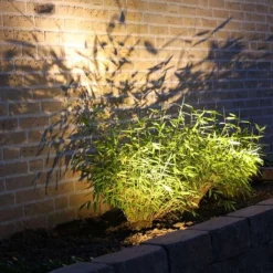 QAZQA Gartenbeleuchtung|Led-Außenleuchten*Set mit 4 Pin-Spots inkl. LED IP68 - Garly