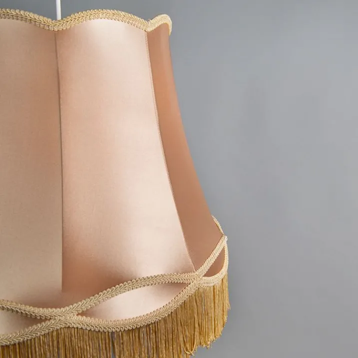 QAZQA Schlafzimmerlampen|Küchenlampen*Set mit 4 Retro Hängelampen gold 45 cm - Granny