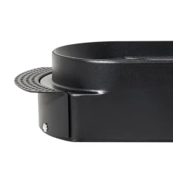 QAZQA Einbaustrahler|Wohnzimmerlampen*Set mit 6 runden Einbaustrahlern schwarz GU10 70mm 2-Licht - Hubs