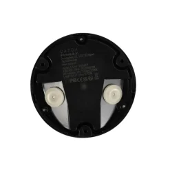 QAZQA Gartenbeleuchtung|Led-Außenleuchten*Set mit 6 runden schwarzen Außenwandleuchten inkl. LED IP65 - Gem