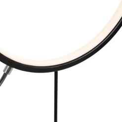 QAZQA Gartenbeleuchtung|Led-Außenleuchten*Set mit 2 schwarzen Wegeleuchten 60cm inkl. wiederaufladbare LED und Solar IP65 - Adalind