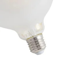 LUUMR Preisvorteil Auf Leuchtmittel|Led Lampen*Set mit 5 Smart E27 Dimmbare LED-Glühbirnen G125 Matt 7W 806lm 2700-6500K