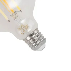 LUUMR Preisvorteil Auf Leuchtmittel|Led Lampen*Set mit 5 Smart E27 Dimmbare LED-Glühbirnen G95 Klar 7W 806lm 2700-6500K