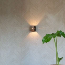 QAZQA Smarte Wandleuchten|Wandleuchten*Set mit 4 Smart Wandleuchten Dunkelbronze 9,7 cm Inkl. WiFi G9 - Transfer Groove