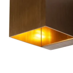 QAZQA Smarte Wandleuchten|Wandleuchten*Set mit 4 Smart Wandleuchten Dunkelbronze 8 cm inkl. Wifi G9 - Transfer