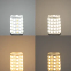 QAZQA Preisvorteil Auf Leuchtmittel|Led Lampen*Set mit 3 smarten, dimmbaren G9-LED-Lampen 2,5 W 250 lm 2700K-6500K inkl. Zigbee Smart Hub