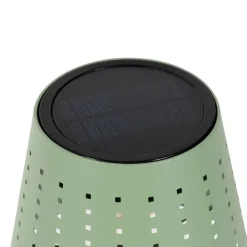 QAZQA Gartenbeleuchtung|Led-Außenleuchten*Set mit 2 Tischleuchten grün inkl. LED 3-stufig dimmbar wiederaufladbar und solarbetrieben - Ferre