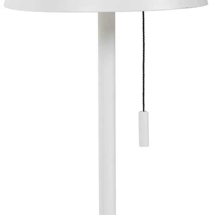 QAZQA Gartenbeleuchtung|Led-Außenleuchten*Set mit 2 Tischleuchten Weiß inkl. LED 3-stufig dimmbar wiederaufladbar und Solar - Ferre