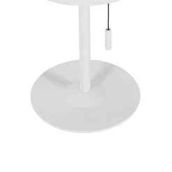 QAZQA Gartenbeleuchtung|Led-Außenleuchten*Set mit 2 Tischleuchten Weiß inkl. LED 3-stufig dimmbar wiederaufladbar und Solar - Ferre