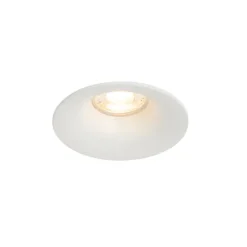 QAZQA Schlafzimmerlampen|Küchenlampen*Set mit 12 weißen GU10 Einbaustrahlern 50 mm - Gijs