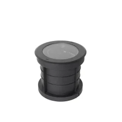 QAZQA Gartenbeleuchtung|Bodenstrahler Außen*Set van 6 dimbare buiten grondspots zwart IP65 incl LED - Delux Honey