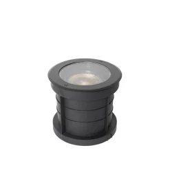 QAZQA Gartenbeleuchtung|Bodenstrahler Außen*Set van 6 dimbare buiten grondspots zwart IP65 incl LED - Delux Honey