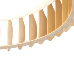 Trio Leuchten Schlafzimmerlampen|Küchenlampen*Skandinavische Deckenleuchte Beige 60cm inkl. LED - Monte