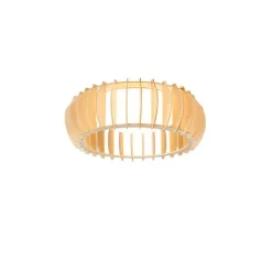 Trio Leuchten Schlafzimmerlampen|Küchenlampen*Skandinavische Deckenleuchte Beige 40cm inkl. LED - Monte