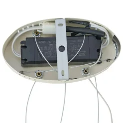 QAZQA Led-Pendelleuchten|Pendelleuchten*Skandinavische Hängelampe Beige 110cm inkl. LED 3-Stufen Dimmbar - Circuit