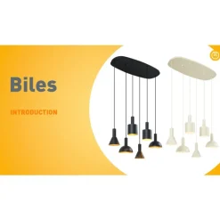 QAZQA Schlafzimmerlampen|Küchenlampen*Skandinavische Hängelampe Creme 6-flammig - Biles