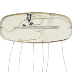 QAZQA Schlafzimmerlampen|Küchenlampen*Skandinavische Hängelampe Creme 6-flammig - Biles