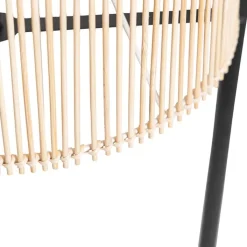 QAZQA Stehlampen|Wohnzimmerlampen*Skandinavische Stehlampe Bambus - Natasja