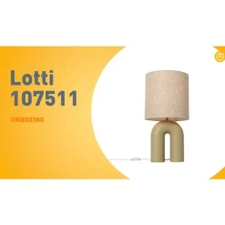 QAZQA Tischlampen|Wohnzimmerlampen*Skandinavische Tischleuchte Beige mit Leinen-Schirm Beige - Lotti