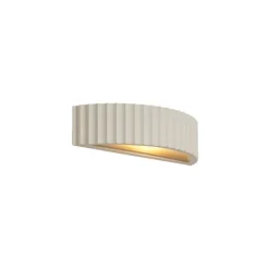 QAZQA Wandleuchten|Wohnzimmerlampen*Skandinavische Wandleuchte Beige Organic - Plaster