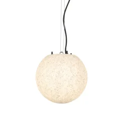 QAZQA Gartenbeleuchtung|Smarte Außenbeleuchtung*Smart Außenleuchte Grau 25 cm IP65 inkl. LED - Nura