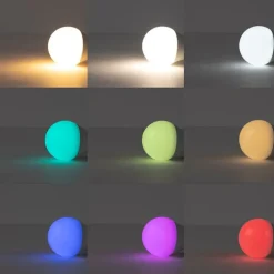 QAZQA Smarte Stehlampen|Stehlampen*Smart Bogenlampe Stahl Stoffschirm grau inkl. WiFi A60 - Bend