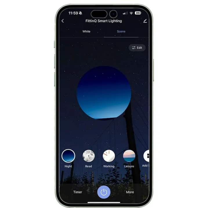 QAZQA Smarte Deckenleuchten|Deckenleuchten*Smart Deckenleuchte schwarz mit Rauchglas inkl. 6 Wifi G9 - Uvas