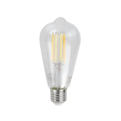 LUUMR Smarte Glühbirnen|Led Lampen*Smart Dimmbare LED Glühbirnen E27 ST64 Klar 7W 806lm 2700-6500K