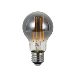 LUUMR Smarte Glühbirnen|Filament Lampen*Smart Dimmbare LED-Glühbirne E27 A60 Rauchglas 4,9 W 150 lm 1800 K