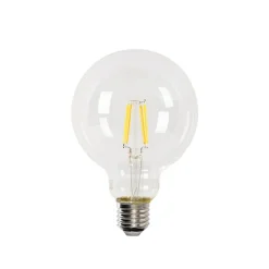 LUEDD Smarte Glühbirnen|Led Lampen*Smart E27 dimmbar in Kelvin LED-Lampe G95 4,5W 470 lm 1800-4000K