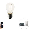 LUEDD Smarte Glühbirnen|Led Lampen*Smart E27 dimmbar in Kelvin LED-Lampe P45 4,5W 470 lm 1800-4000K