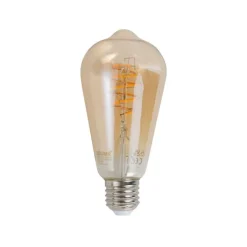 LUUMR Smarte Glühbirnen|Led Lampen*Smart E27 Dimmbar LED Glühbirne ST64 Bernstein 4,9W 320lm 2500K