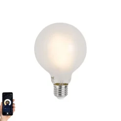 LUUMR Smarte Glühbirnen|Led Lampen*Smart E27 Dimmbare LED-Glühbirnen G95 Matt 7W 806lm 2700-6500K