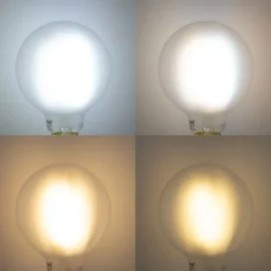 LUUMR Smarte Glühbirnen|Led Lampen*Smart E27 Dimmbare LED-Glühbirnen G95 Matt 7W 806lm 2700-6500K